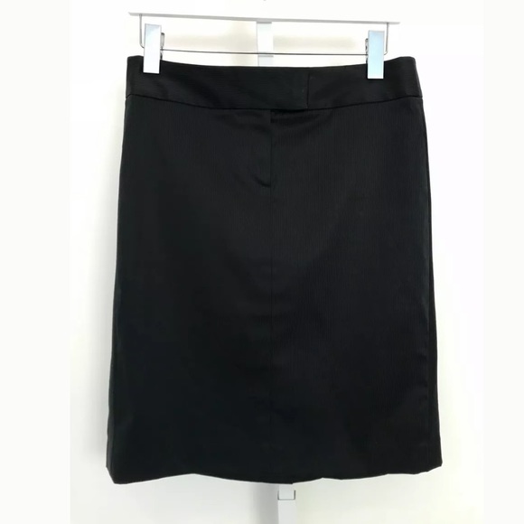 THEORY NAVY PINSTRIPE SKIRT 4 NWOTS! - Picture 1 of 13